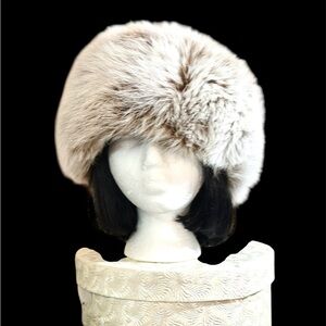 White Fox Fur Hat